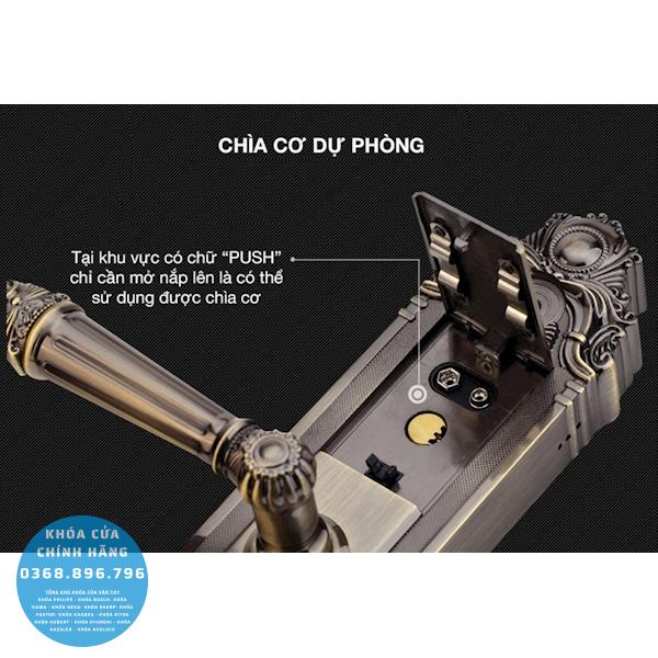 Khóa cửa vân tay Kaadas 6001 - phụ kiện