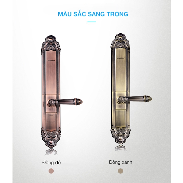 Khóa cửa vân tay Kaadas 6002 chính hãng