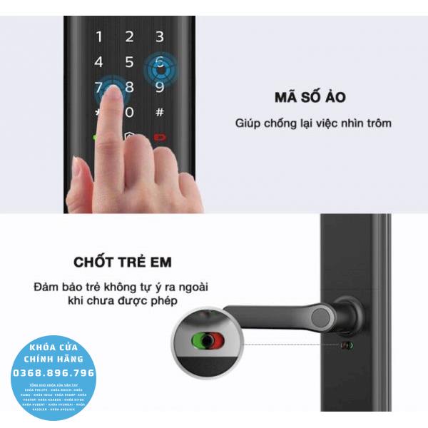 Khóa cửa vân tay Philips 7300 5 - phụ kiện