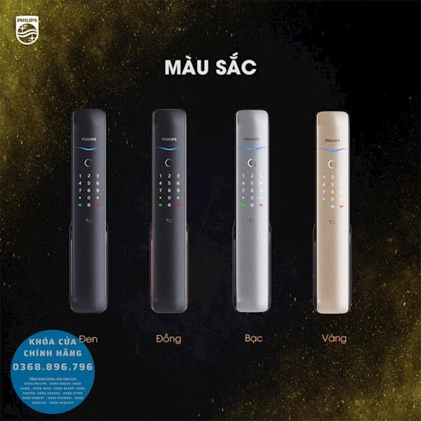 Khóa cửa vân tay Philips 9200 - mặt sau