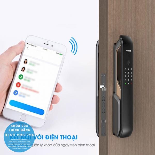 Khóa cửa vân tay Philips 9200 - phụ kiện