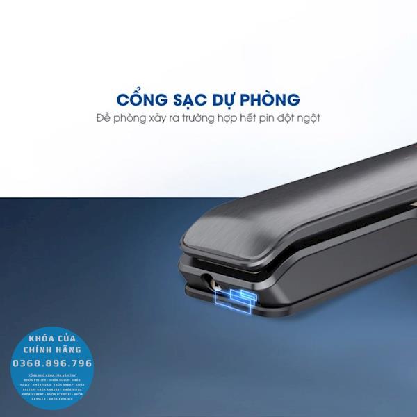 Khóa cửa vân tay Philips 9200 - thông số kỹ thuật