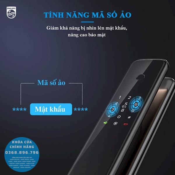 Khóa cửa vân tay Philips 9300 - thông số kỹ thuật