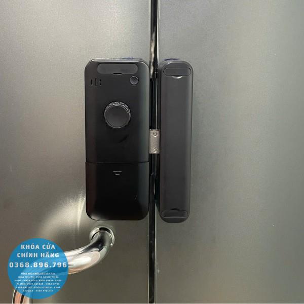 Khóa cửa kính AK28 Face Id - chi tiết