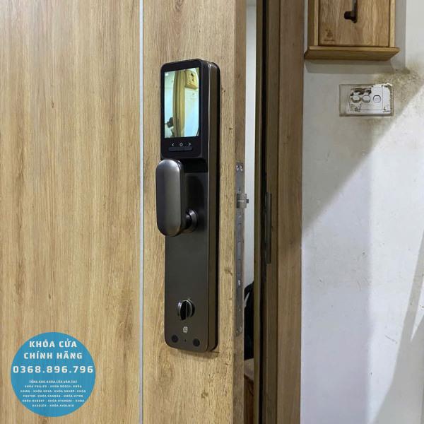 Khóa cửa vân tay Avolock AL 86FRV Face 3D - chi tiết