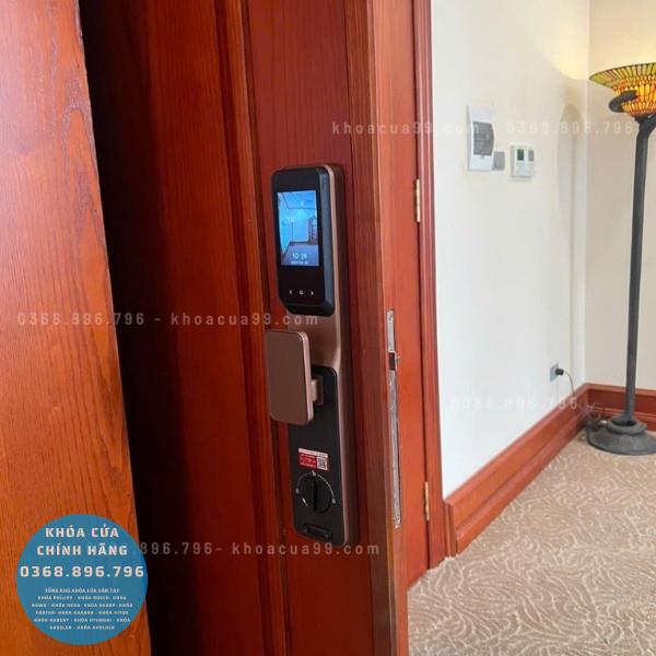 Khóa cửa vân tay Avolock AL 87FRV Face 3D - chi tiết