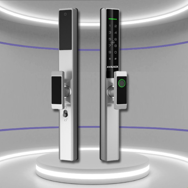 Khóa cửa nhôm vân tay Avolock AN 384 chính hãng