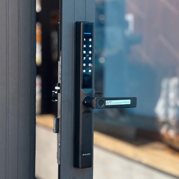 Khóa cửa nhôm vân tay Avolock AN 393 chính hãng tại HCM