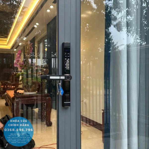Khóa cửa nhôm vân tay Avolock AN 394 - chi tiết