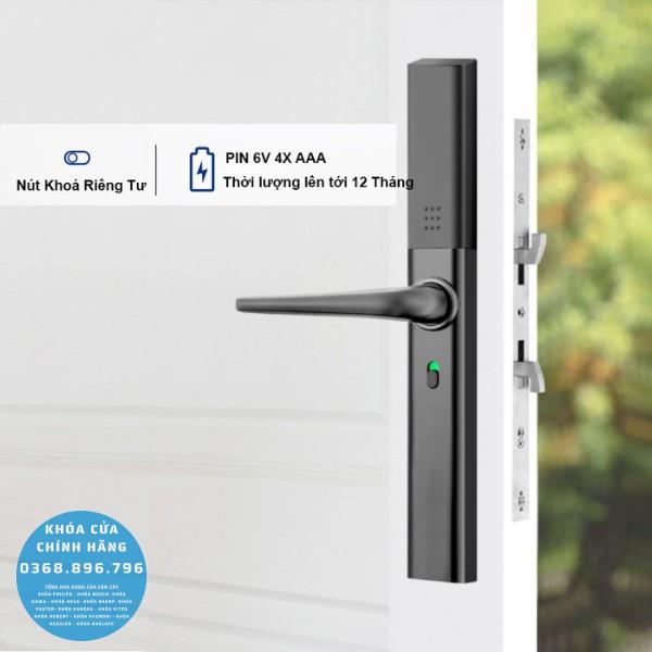 Khóa cửa nhôm vân tay Avolock AN 395 - chi tiết