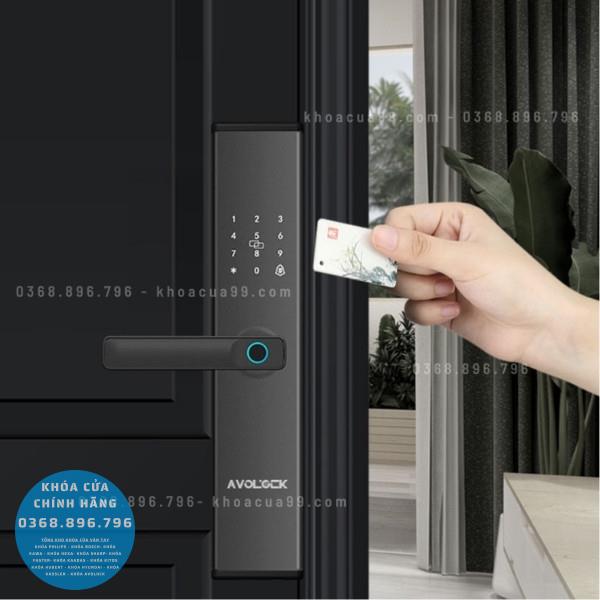 Khóa cửa vân tay Avolock AV62 app wifi - thông số kỹ thuật