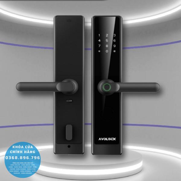 Khóa cửa vân tay Avolock AV64 CNC app wifi - thông số kỹ thuật