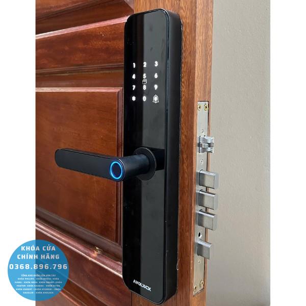 Khóa cửa vân tay Avolock AV68 app wifi - chi tiết