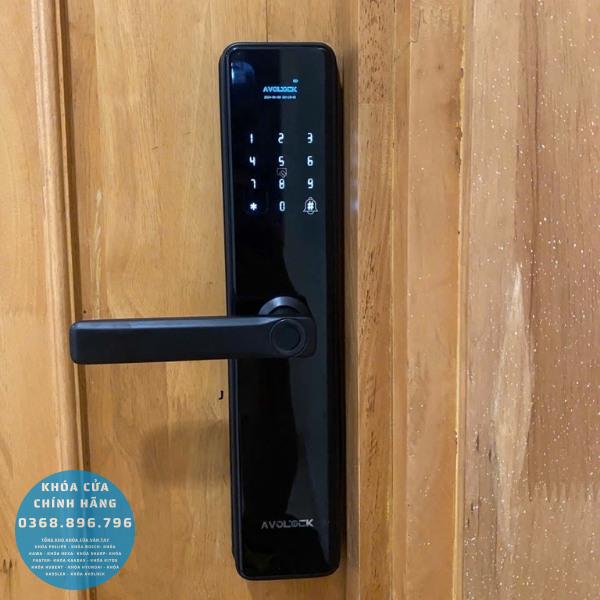 Khóa cửa vân tay Avolock AV69 app wifi - phụ kiện