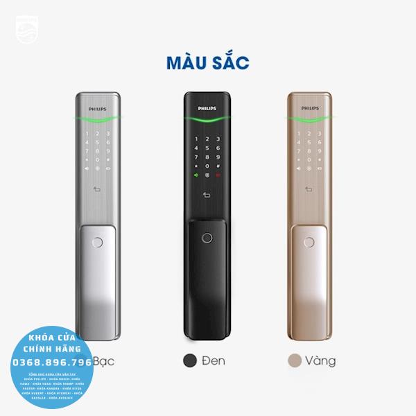 Khóa cửa vân tay Philips Alpha 5 - mặt sau