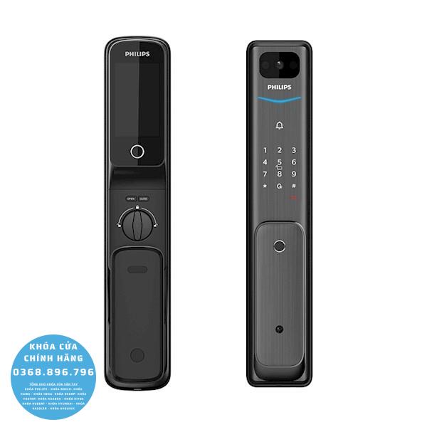 Khóa cửa vân tay Philips Alpha VP 5HWS - mặt sau