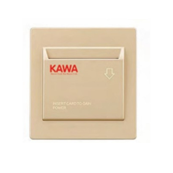Công tắc tiết kiệm điện khách sạn màu Gold chính hãng