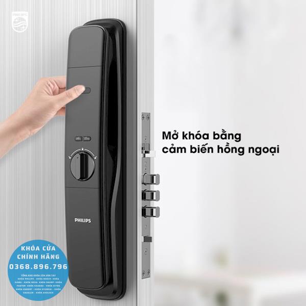 Khóa cửa vân tay Philips DDL702 8HWS Face 3D - phụ kiện