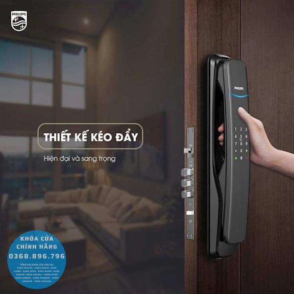 Khóa cửa vân tay Philips DDL702E 5HWS - phụ kiện