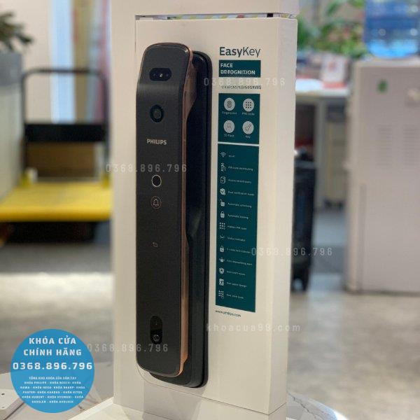 Khóa cửa Philips DDL709 Face 3D, đàm thoại 2 chiều - chi tiết