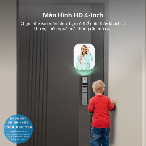 Khóa cửa vân tay Philips DDL720 MVP - chi tiết