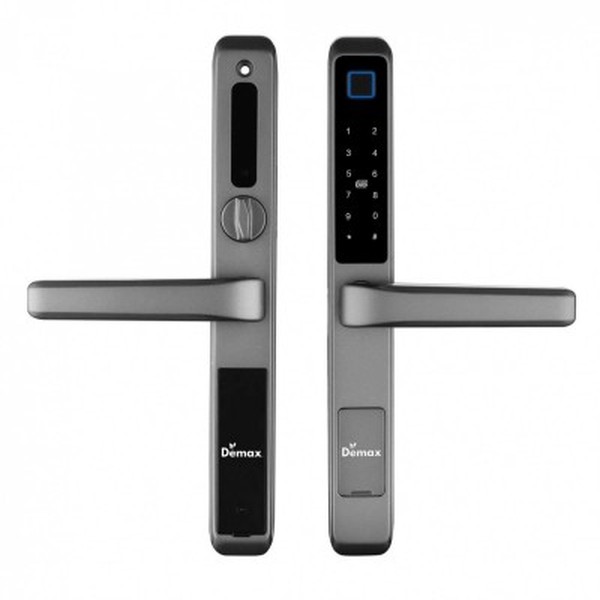Khóa cửa vân tay cửa nhôm Demax EL606 chính hãng