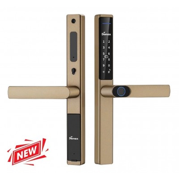 Khóa cửa vân tay cửa nhôm Demax EL699 LUX chính hãng chính hãng