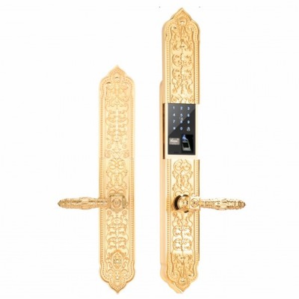 Khóa vân tay đại sảnh Demax EL8882 (đồng) chính hãng chính hãng