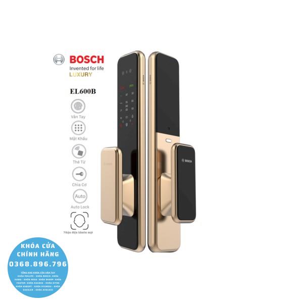 Khóa cửa vân tay Bosch EL 600B - mặt sau