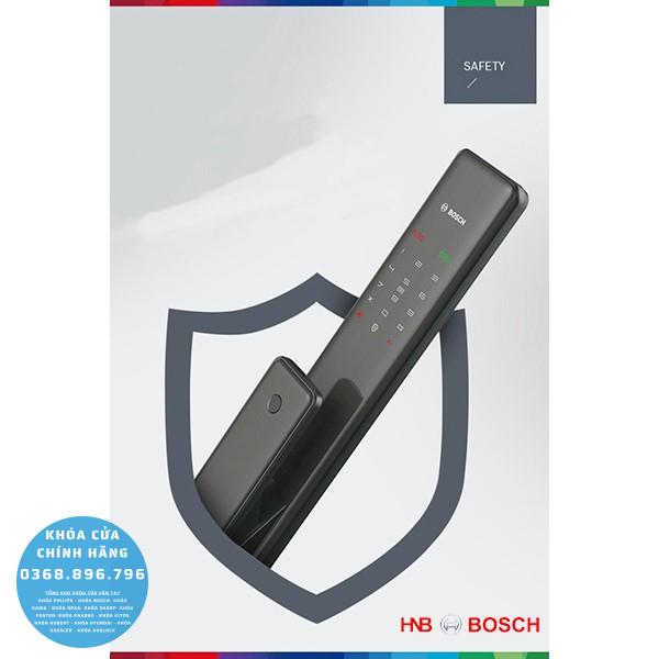 Khóa cửa vân tay Bosch FU 750 - phụ kiện