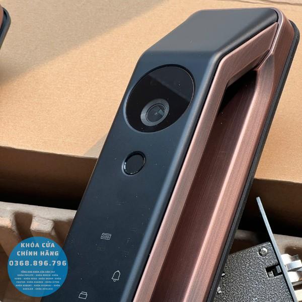 Khóa cửa Bosch FU6-PLUS Face id - lắp đặt thực tế