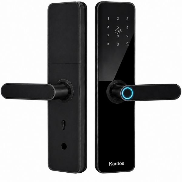 Khóa cửa vân tay Kardos SmartLock G13 Đen (Chỉ lắp cửa mới) - phụ kiện