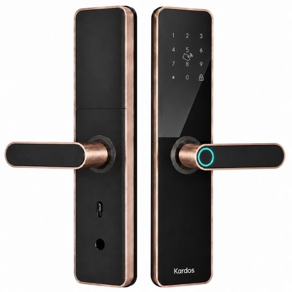 Khóa cửa vân tay Kardos SmartLock G13 Viền Đồng (Chỉ lắp cửa mới) - thông số kỹ thuật