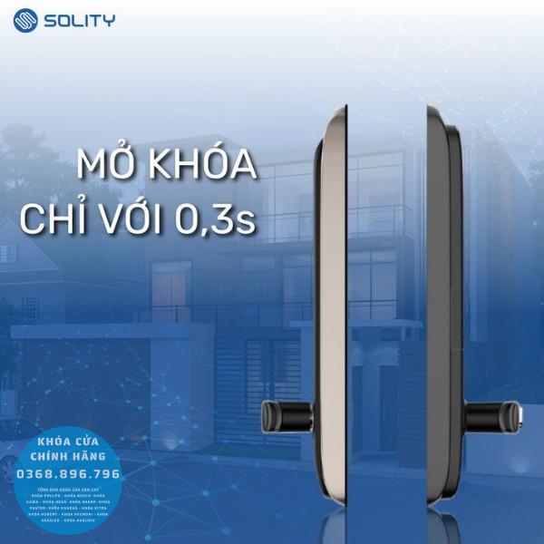 Khoá cửa Solity GM-6000BK - chi tiết