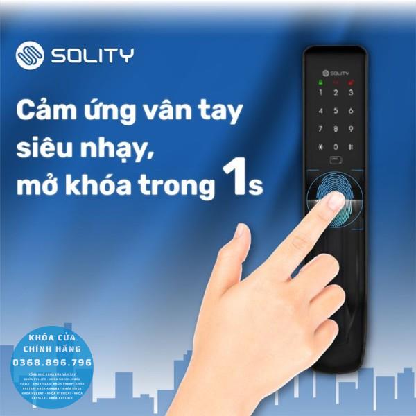 Khoá cửa Solity GP-3000BK - chi tiết