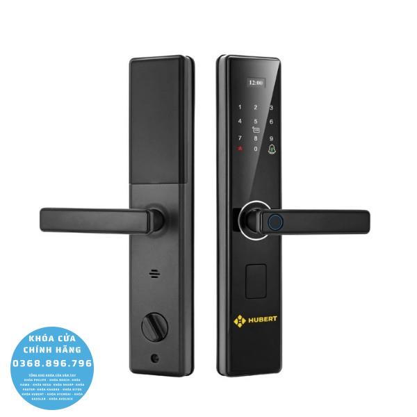 Khóa cửa vân tay Hubert HB CG62 - mặt sau