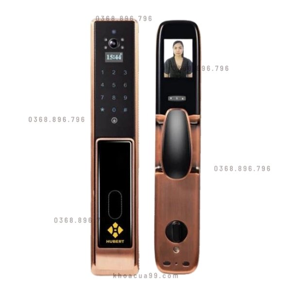 Khóa cửa vân tay Hubert HB CG77 camera chuông cửa chính hãng