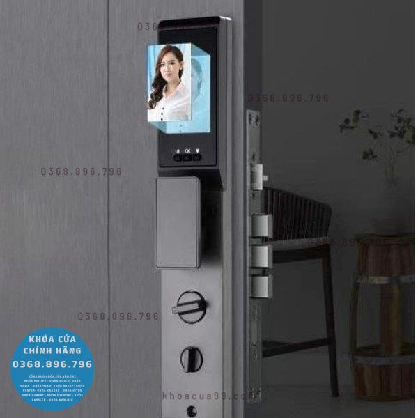 Khóa cửa vân tay Hubert HB CG79 camera chuông cửa - chi tiết