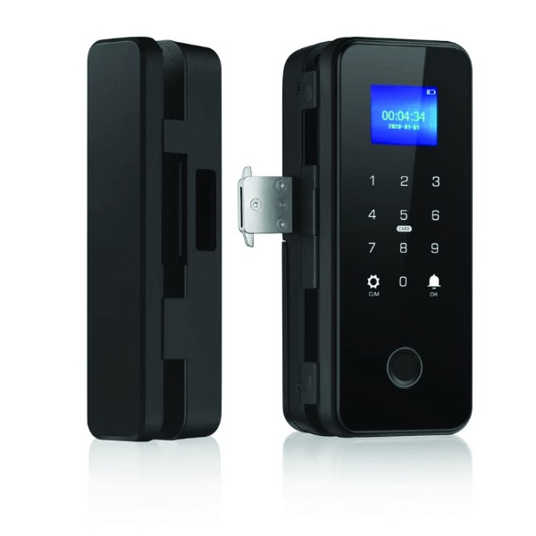 Khóa vân tay cửa kính HB CK68 chính hãng
