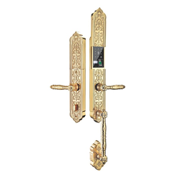 Khóa cửa vân tay đại sảnh tân cổ điển Hubert HBDS99 chính hãng