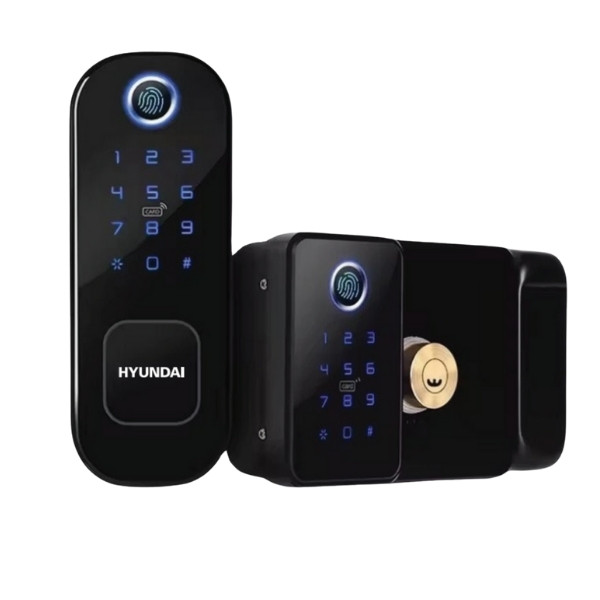 Khóa cửa cổng vân tay Hyundai HY-SLN002-CL 2 chiều chính hãng