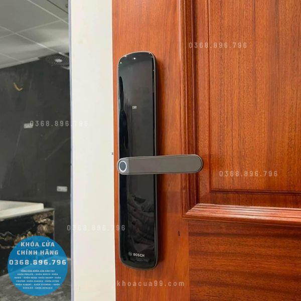 Khóa cửa vân tay Bosch ID60  - mặt sau