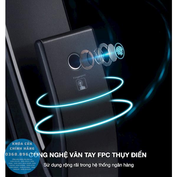 Khóa cửa vân tay Kaadas K9 - lắp đặt thực tế