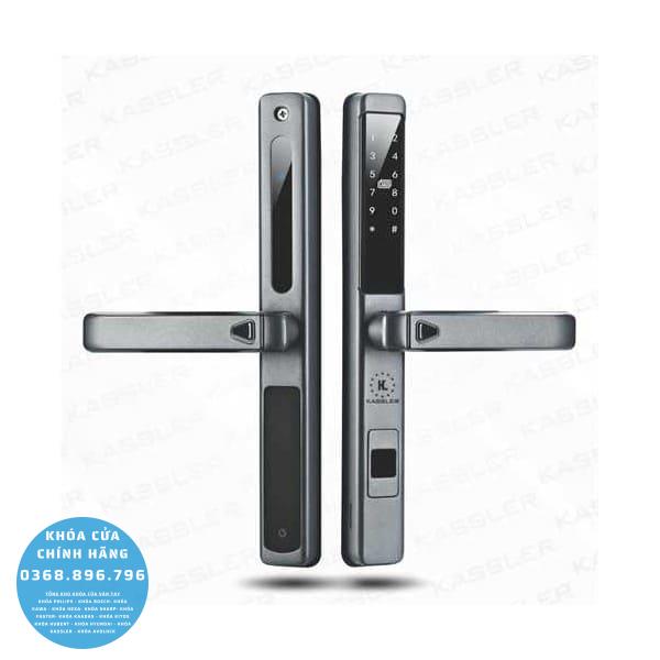 Khóa cửa nhôm vân tay Kassler KL599 LX - chi tiết