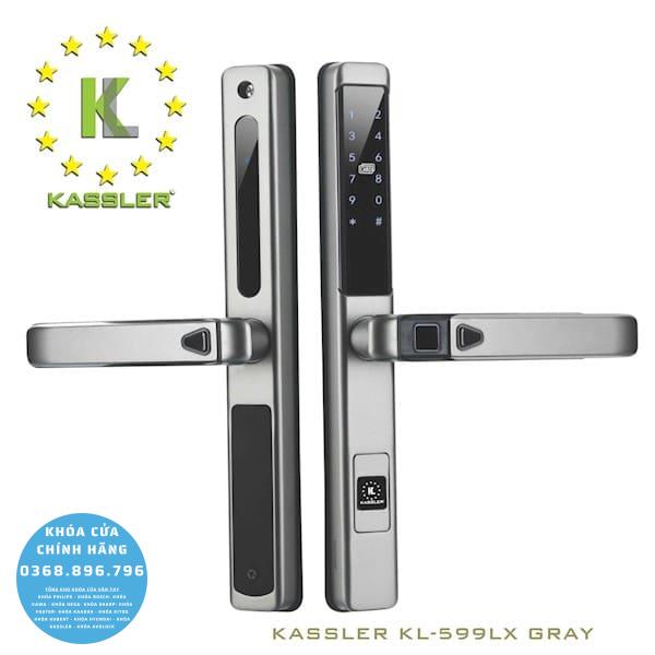 Khóa cửa nhôm vân tay Kassler KL599 LX - phụ kiện