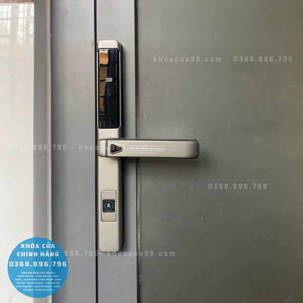 Khóa cửa nhôm vân tay Kassler KL599 Slide - phụ kiện