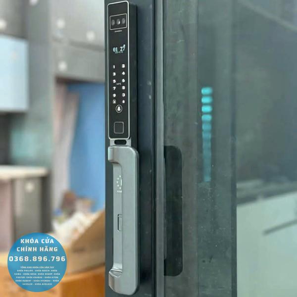 Khóa cửa nhôm Kassler KL599 CNC 01 - mặt sau