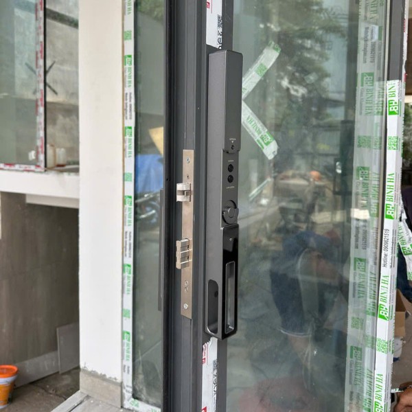 Khóa cửa nhôm Kassler KL599 CNC 02 - mặt sau