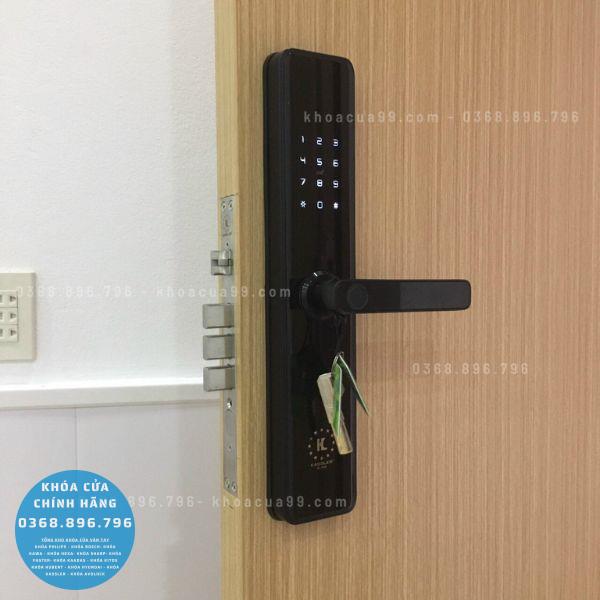 Khóa cửa vân tay Kassler KL996SB - chi tiết