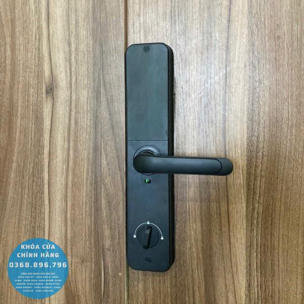 Khóa cửa vân tay Kassler KL696 Black - chi tiết